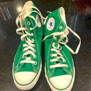 Converse High Top Kelly Green